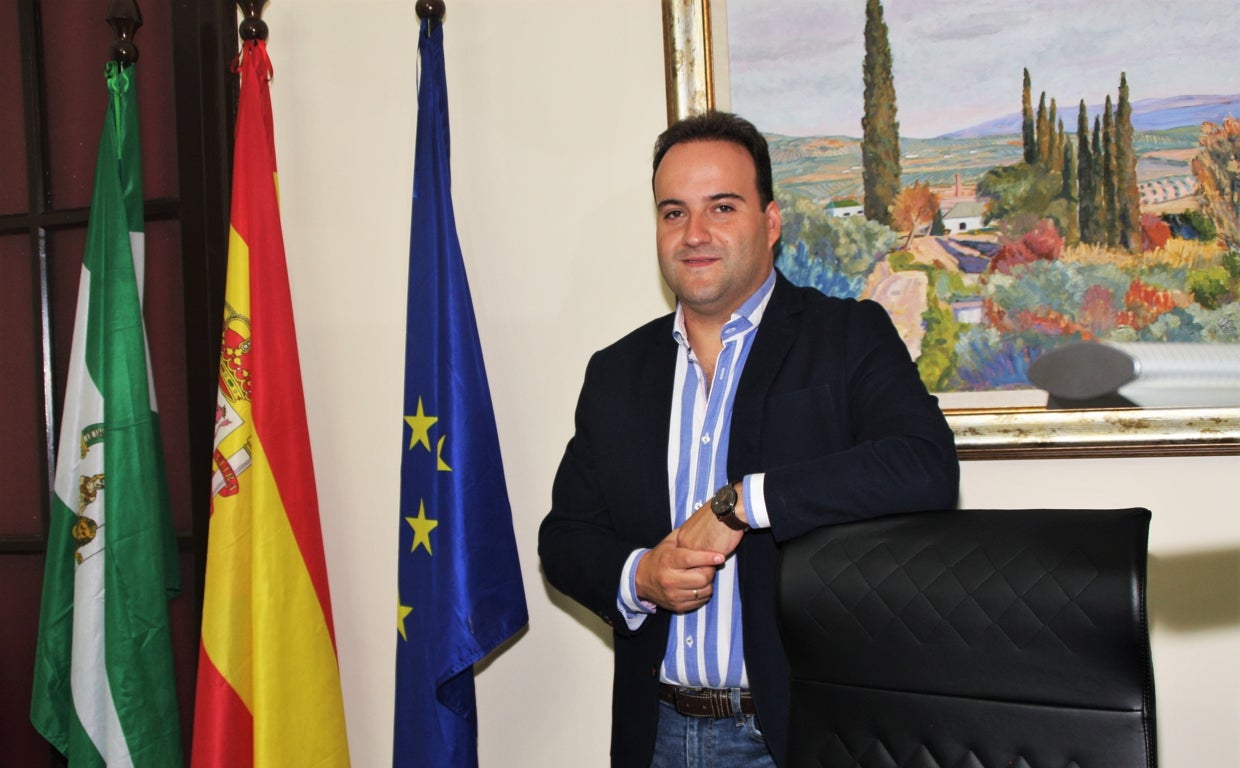 El nuevo alcalde de Priego, Juan Ramón Valdivia