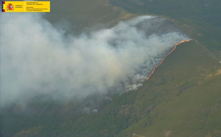 Castilla y León cierra el fin de semana con dos incendios activos en León, uno en Burgos y Soria y dos en Zamora