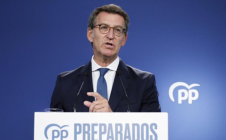 Feijóo: «España no se va a rendir ante Sánchez y nosotros tampoco»