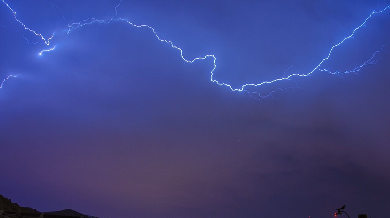 La Costa del Sol despide agosto con tormentas