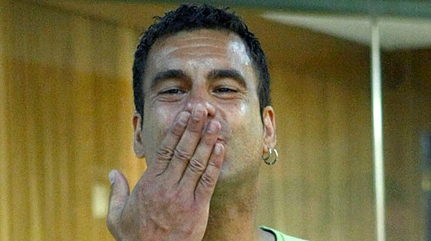 Bienzobas, durante el juicio  por el atentado en el que murieron 11 personas en Madrid