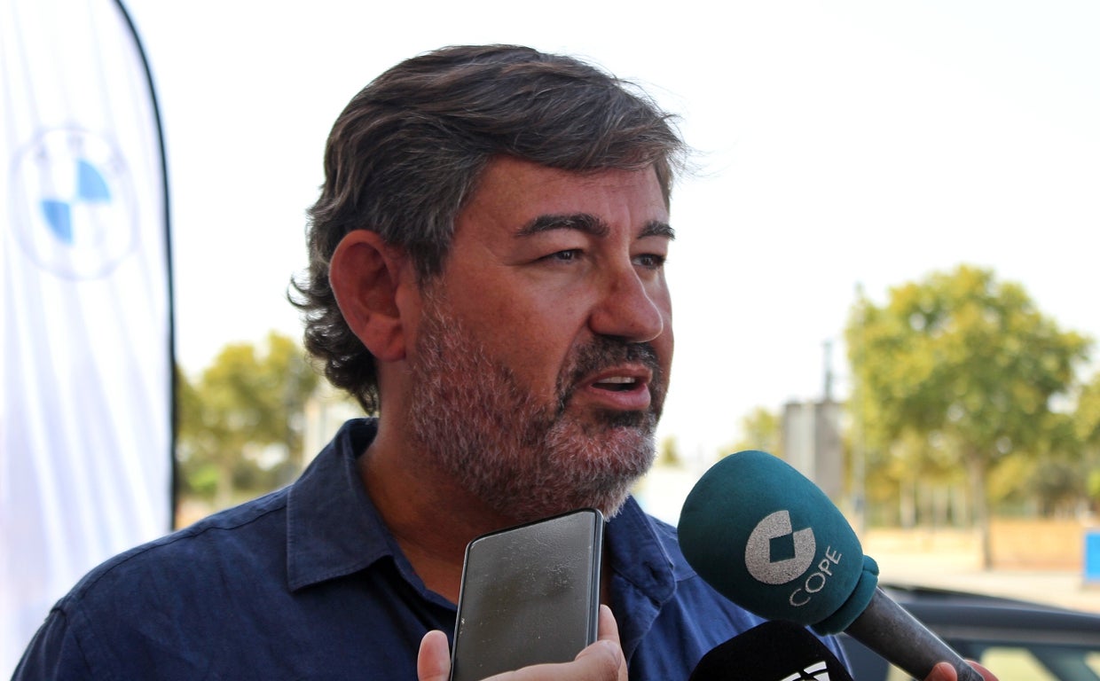 El consejero delegado del club, Javier González Calvo