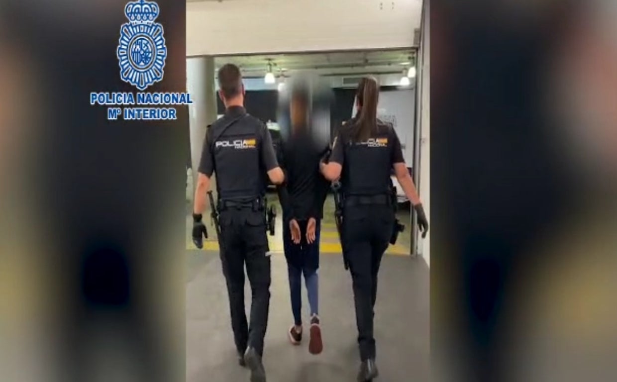 Uno de los detenidos en Alcalá