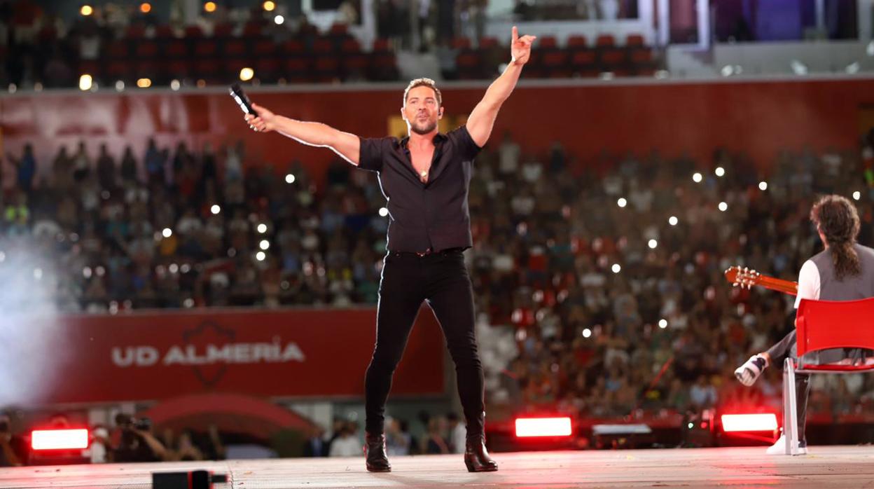 Cómo y cuándo puedes comprar las entradas para el concierto del 20 aniversario de Bisbal en Almería