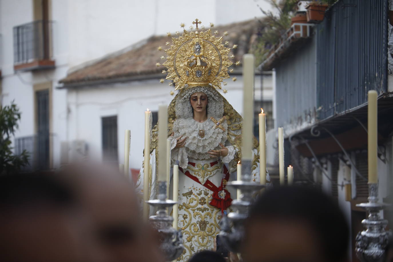 El regreso de la Virgen de la Merced de Córdoba, en imágenes