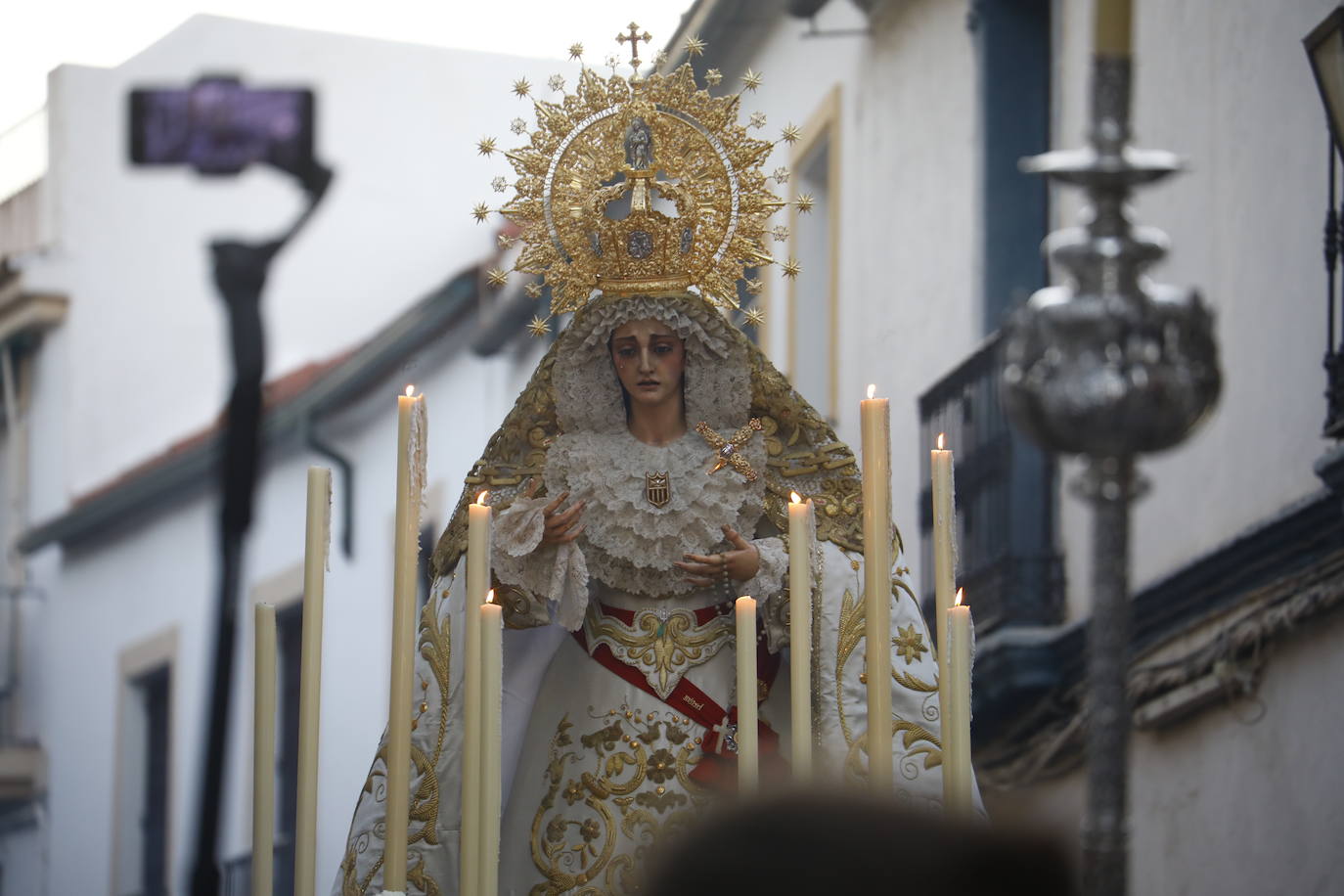 El regreso de la Virgen de la Merced de Córdoba, en imágenes