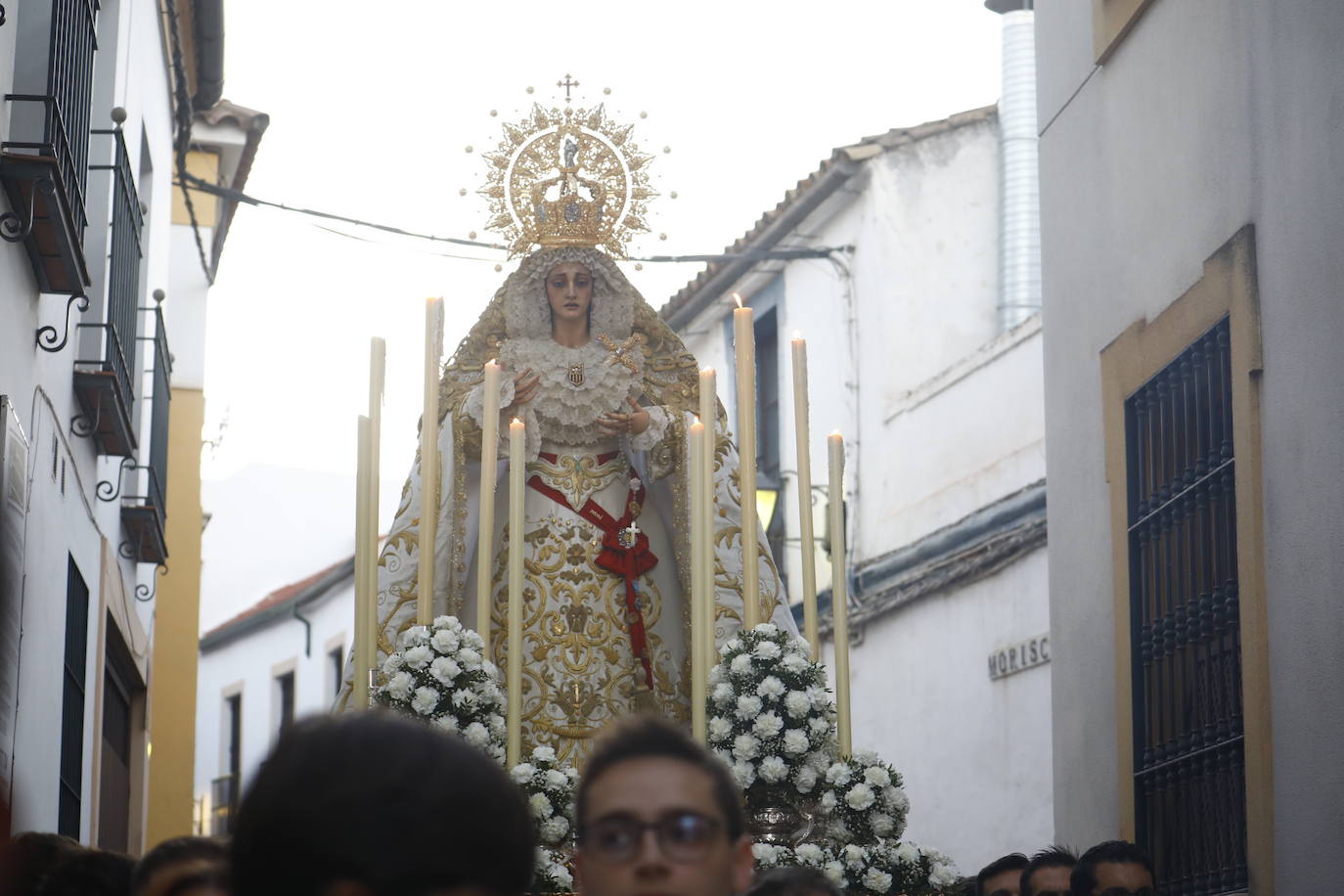El regreso de la Virgen de la Merced de Córdoba, en imágenes