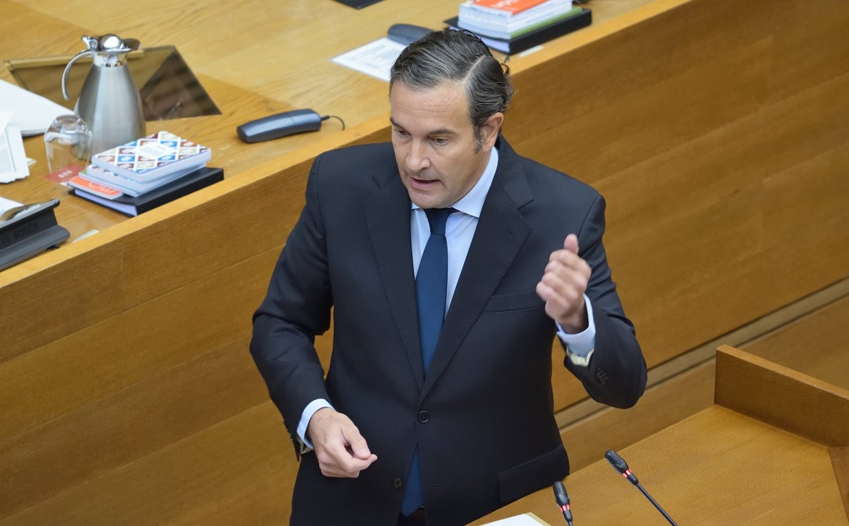 Imagen de archivo del diputado del Grupo Popular en las Cortes Valencianas Fernando Pastor