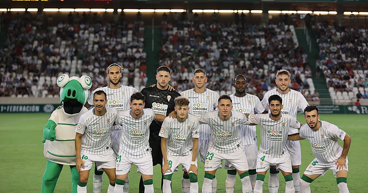 Alineación del Córdoba CF en la primera jonada
