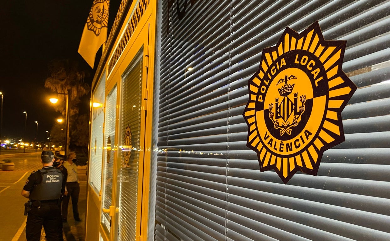 Imagen de recurso de varios agentes de la Policía Local de Valencia