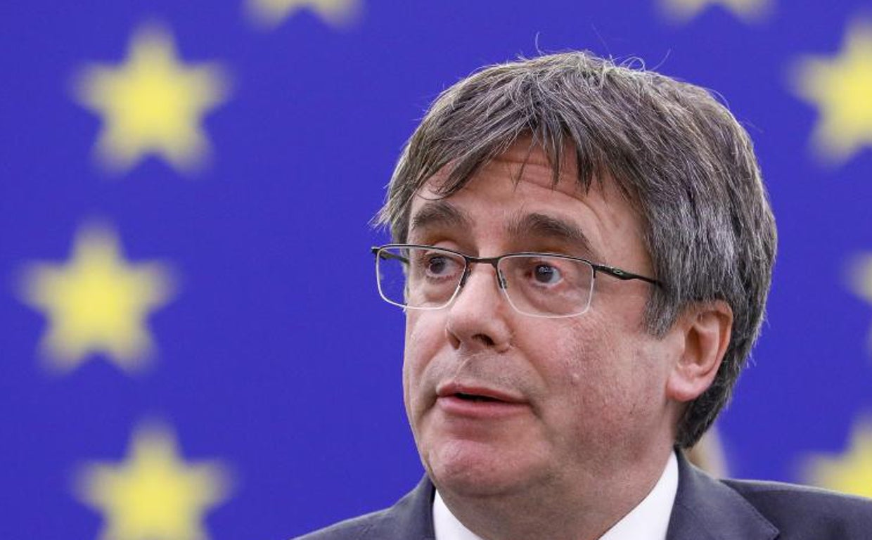 El expresidente catalán Carles Puigdemont