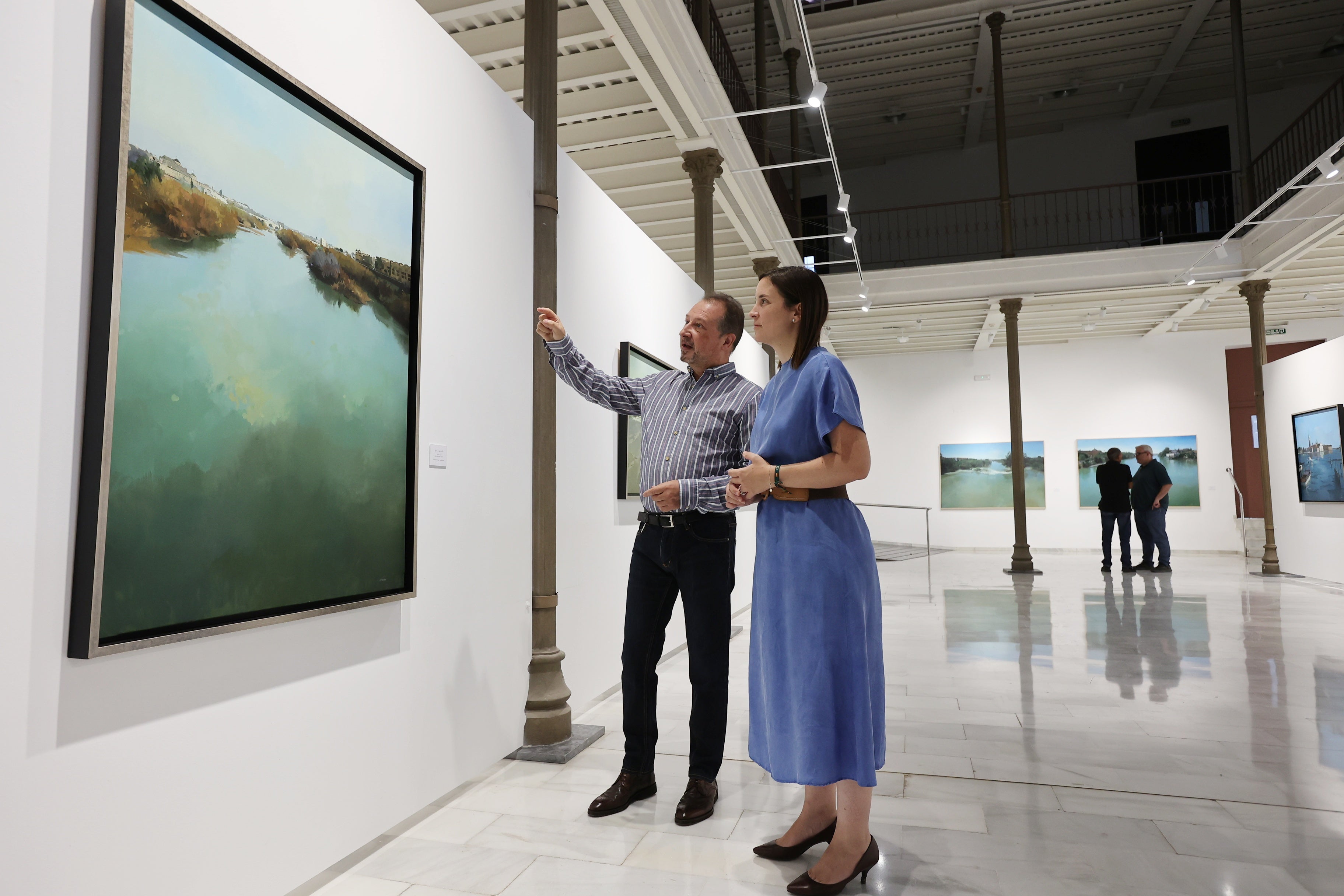 La exposición de pintura de Francisco Escalera en Córdoba, en imágenes