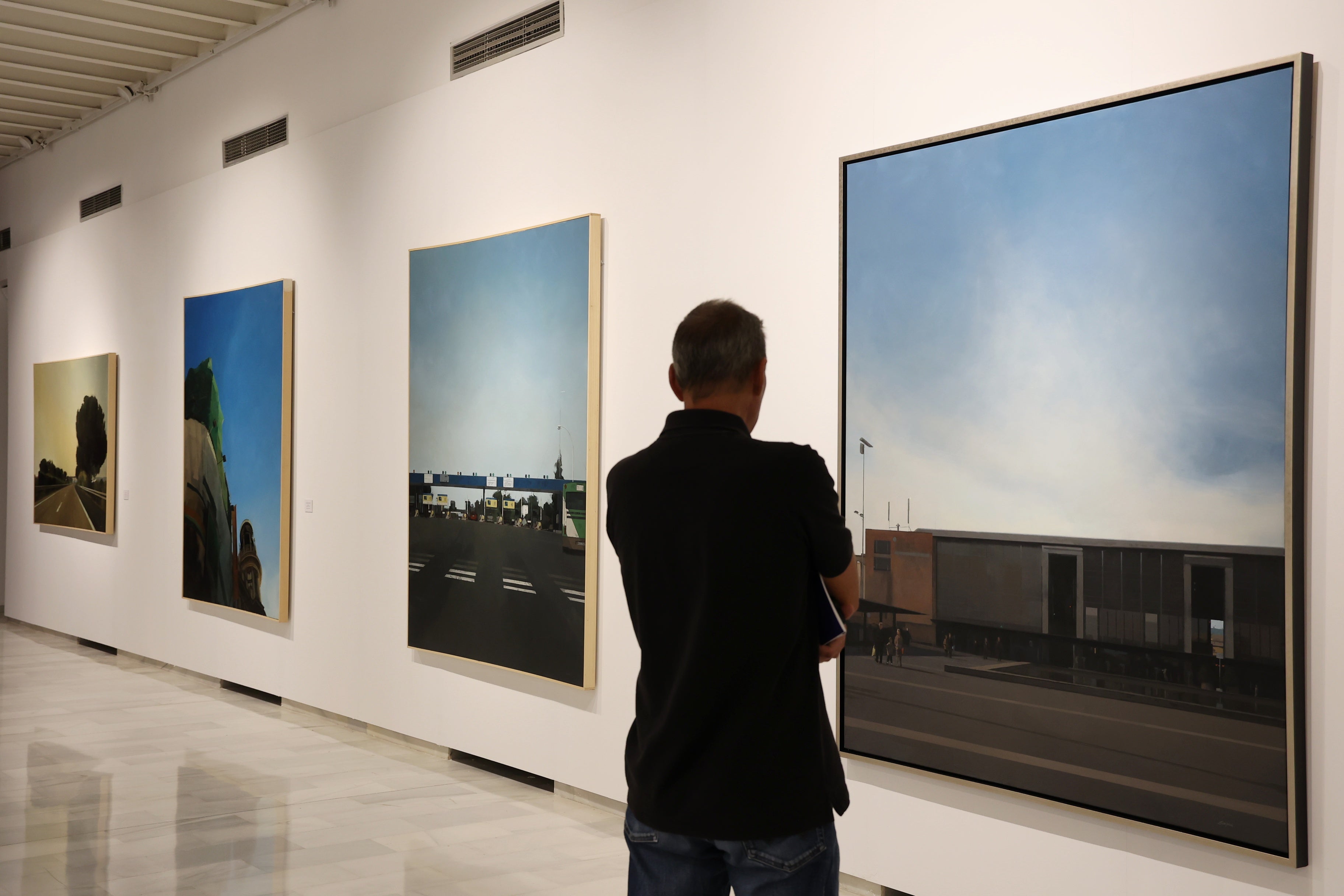 La exposición de pintura de Francisco Escalera en Córdoba, en imágenes