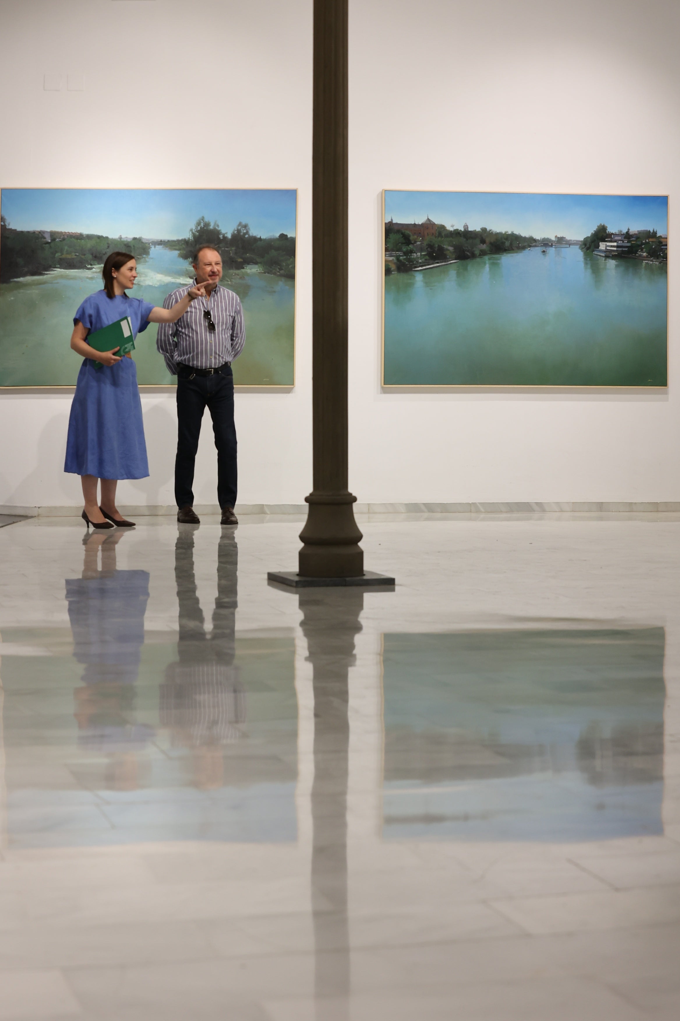 La exposición de pintura de Francisco Escalera en Córdoba, en imágenes