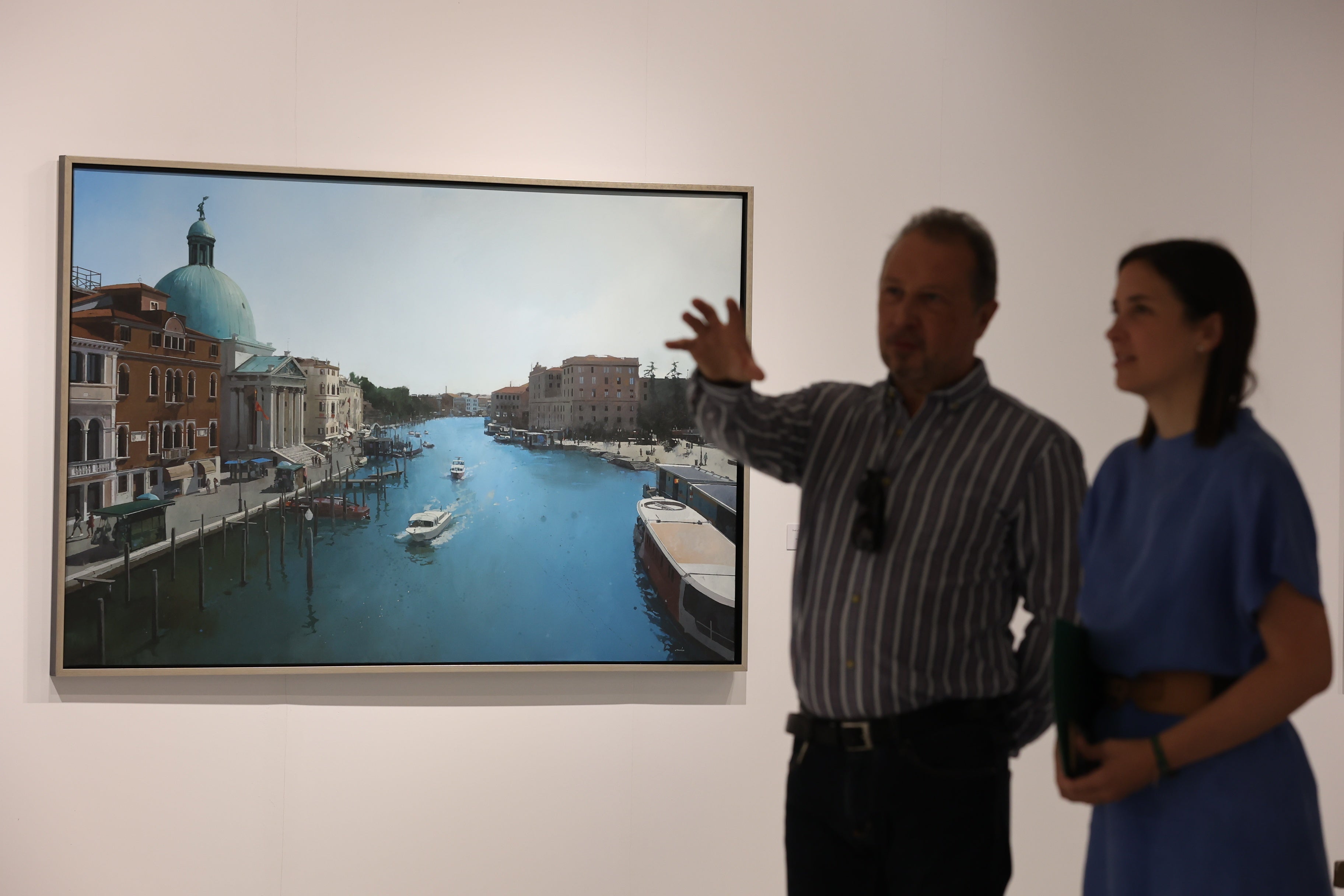 La exposición de pintura de Francisco Escalera en Córdoba, en imágenes