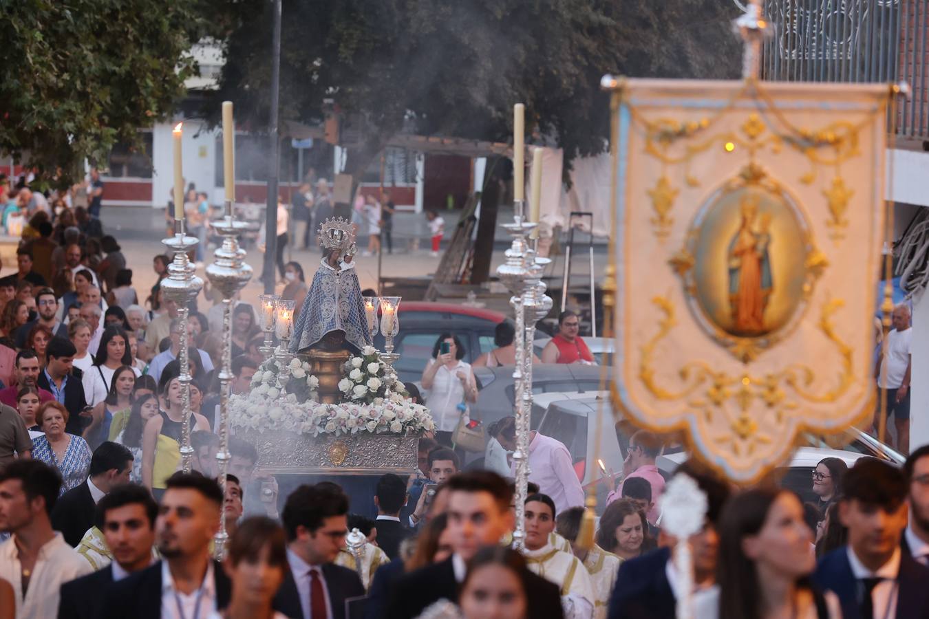 El traslado de la Virgen de la Fuensanta de Córdoba, en imágenes
