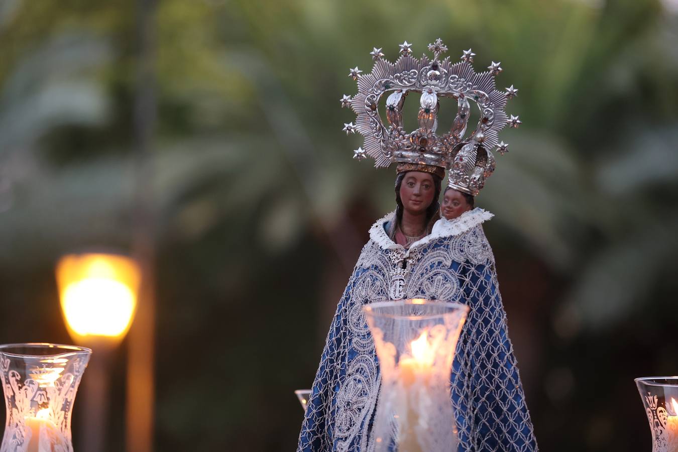 El traslado de la Virgen de la Fuensanta de Córdoba, en imágenes