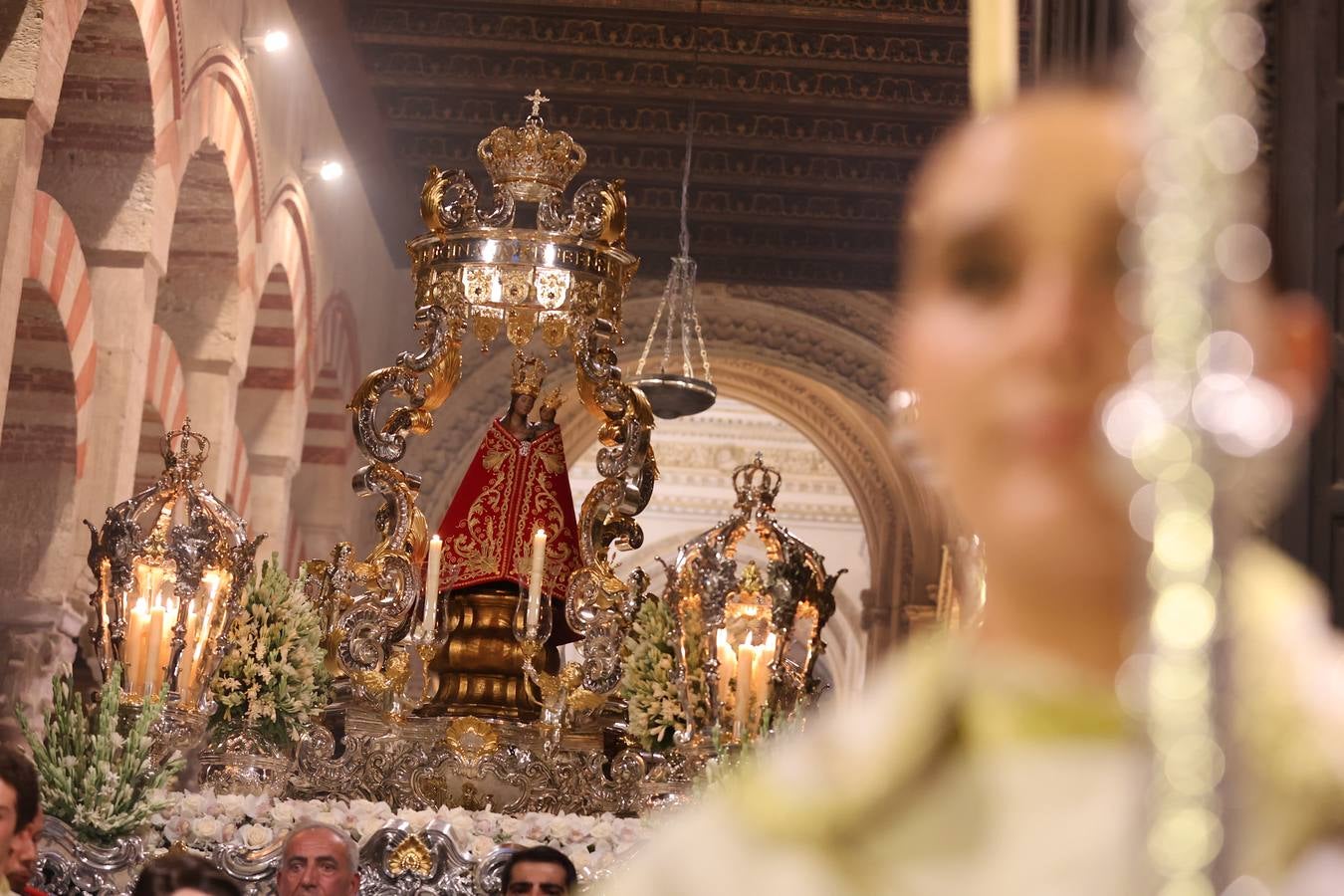 La procesión de la Fuensanta en Córdoba, en imágenes