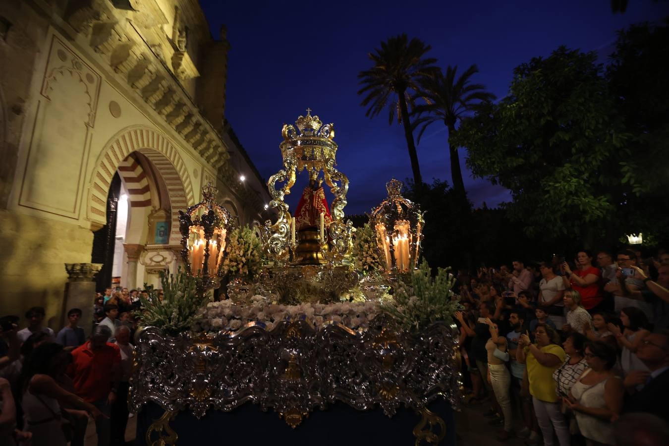 La procesión de la Fuensanta en Córdoba, en imágenes