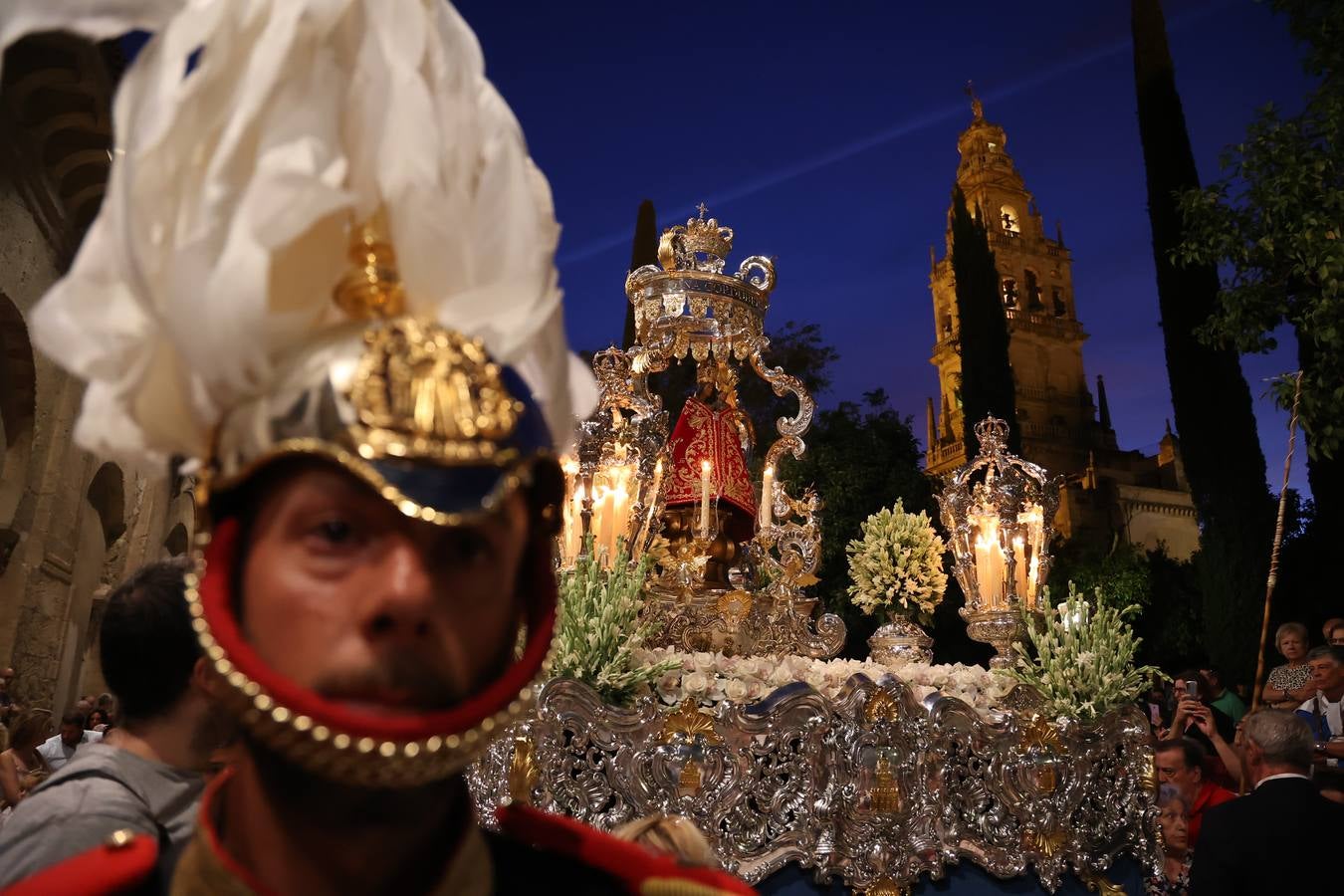 La procesión de la Fuensanta en Córdoba, en imágenes