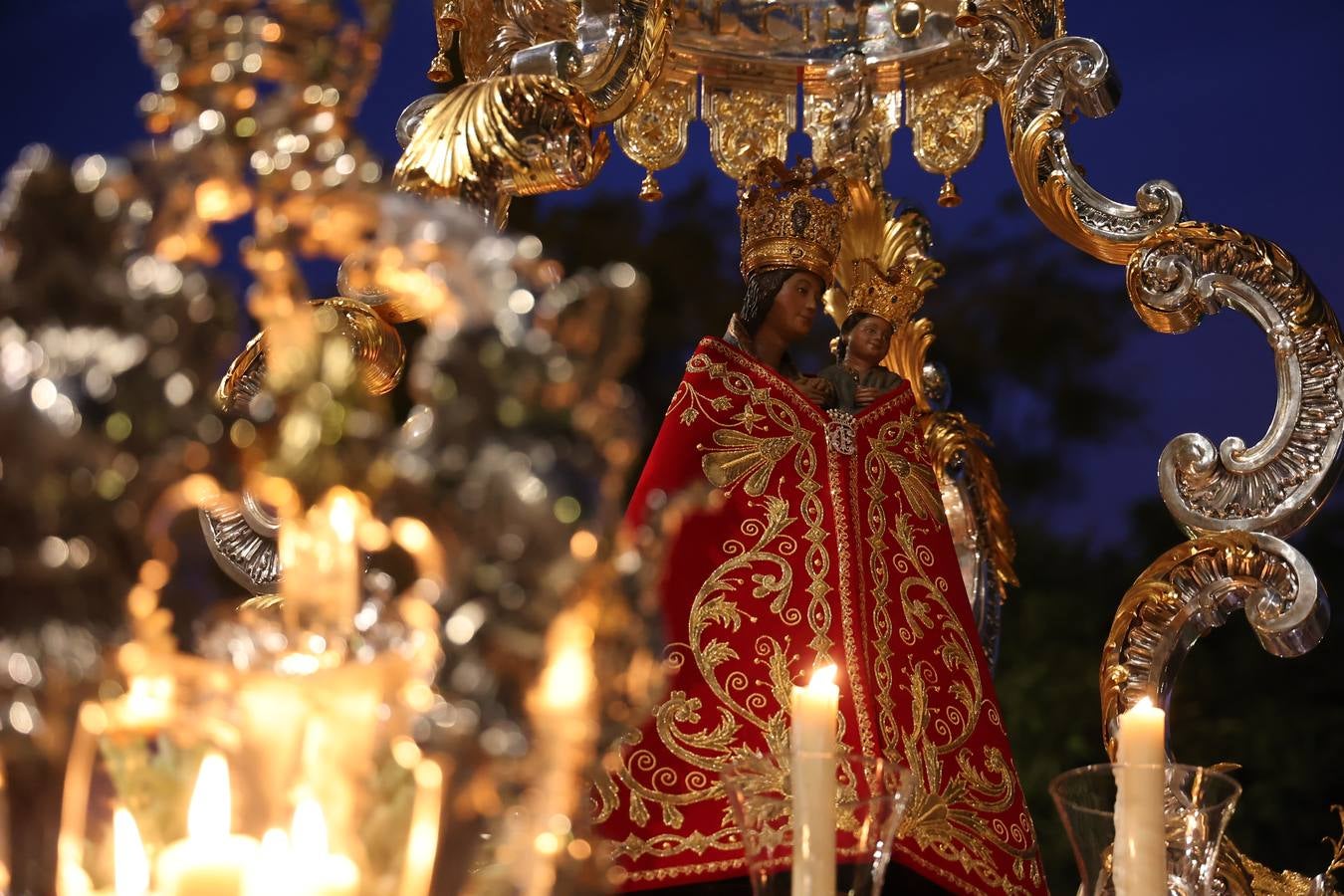 La procesión de la Fuensanta en Córdoba, en imágenes