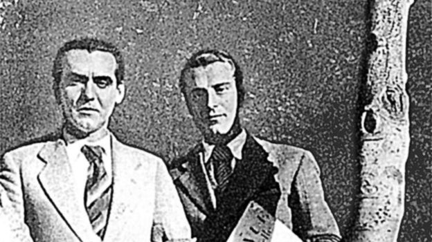 Federico García Lorca y Rafael Alberti