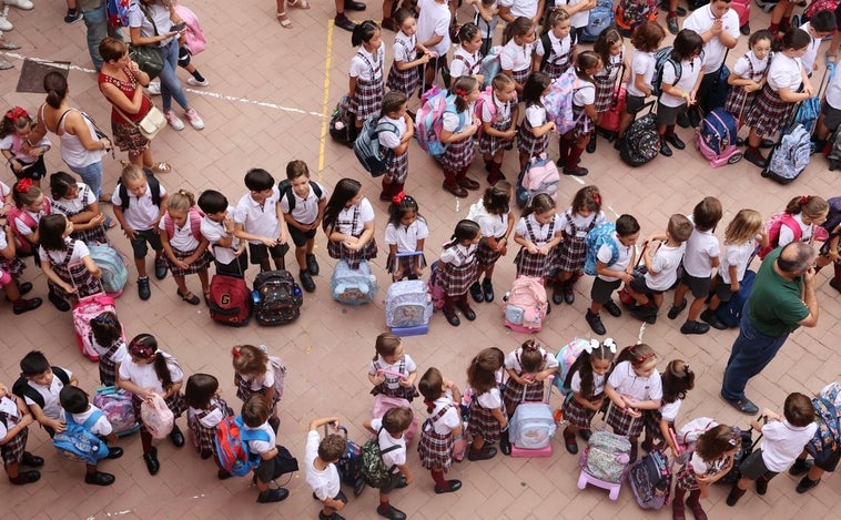 El primer lunes de la era 'posCovid' en los colegios de Córdoba