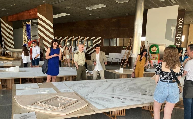 Alumnos de la Escuela de Arquitectura diseñan el nuevo cuartel de la Guardia Civil de Toledo