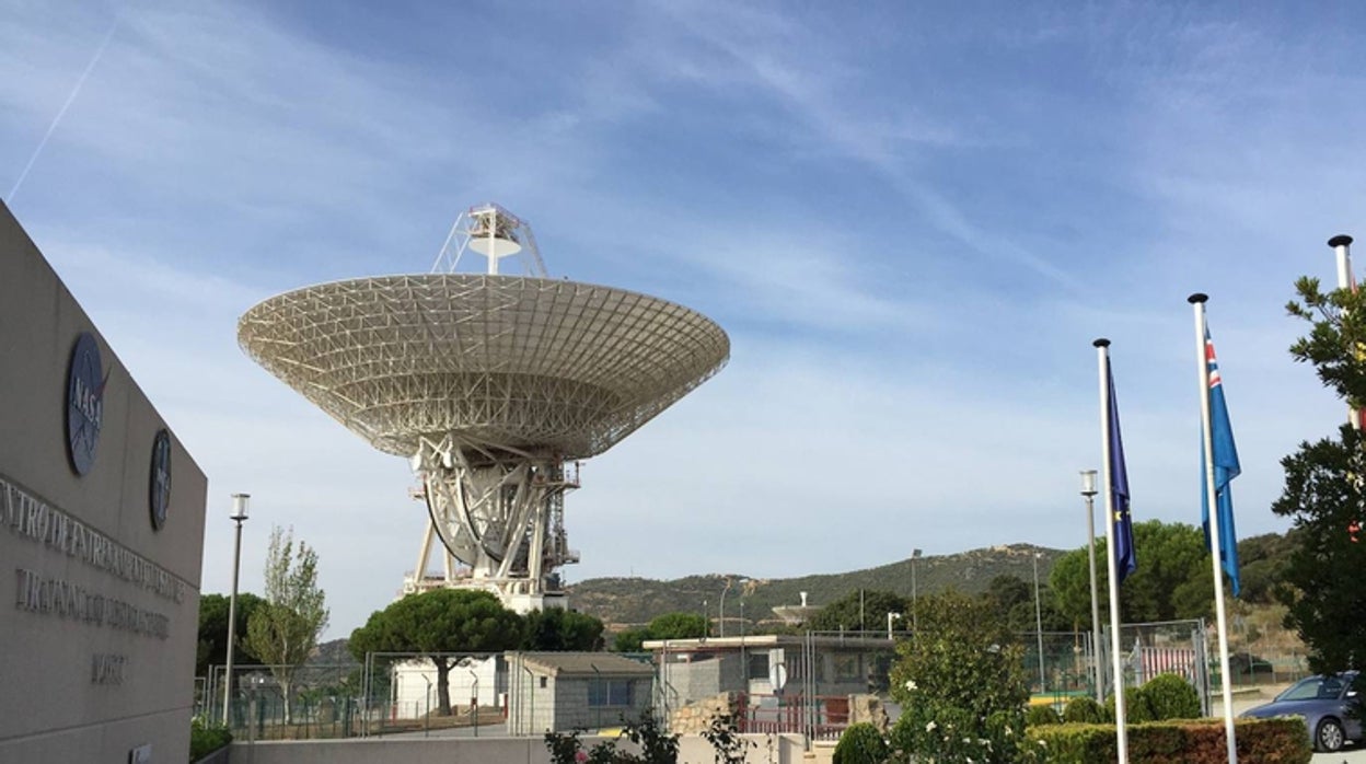 El cohete español Miura 1, listo para su lanzamiento desde Huelva