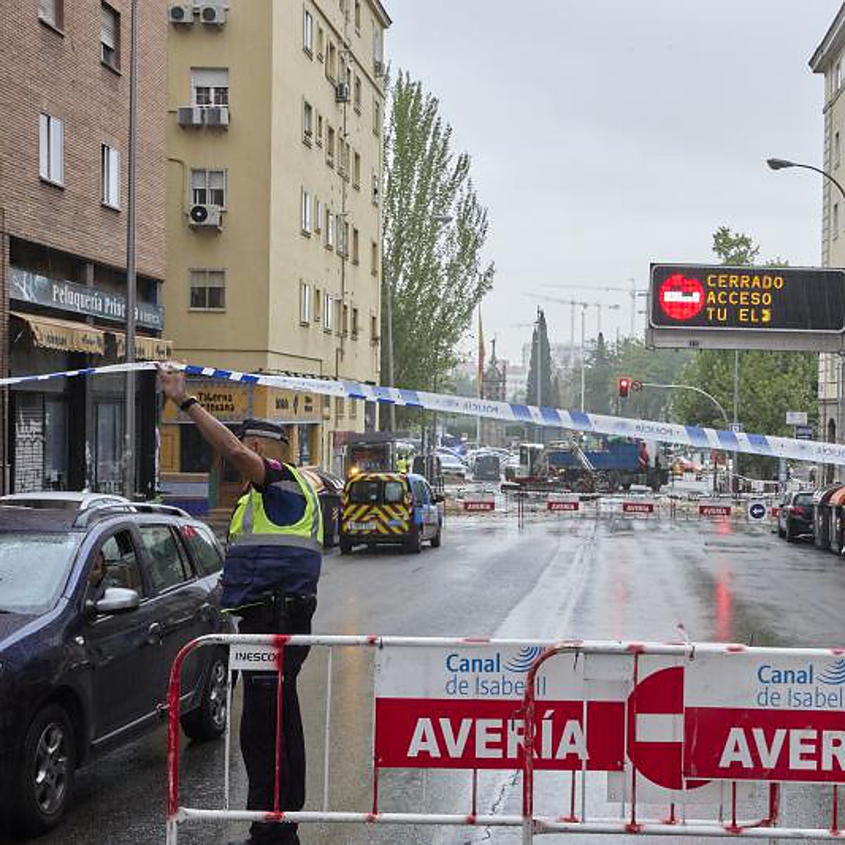Estas son las líneas de la EMT afectadas por las inundaciones de la M30 y Marqués de Vadillo