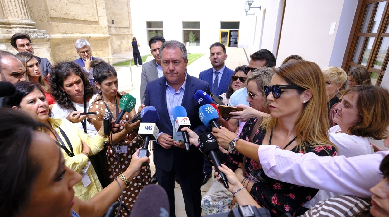 Juan Espadas, sobre los ERE: «La sentencia me deja más dudas que certezas; no hay nada concluyente»