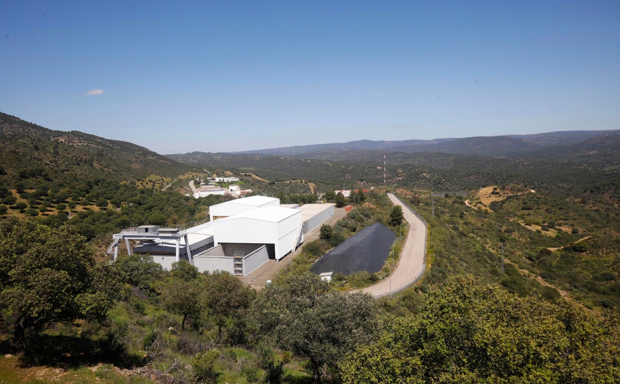 Imagen del cementerio radiactivo de El Cabril