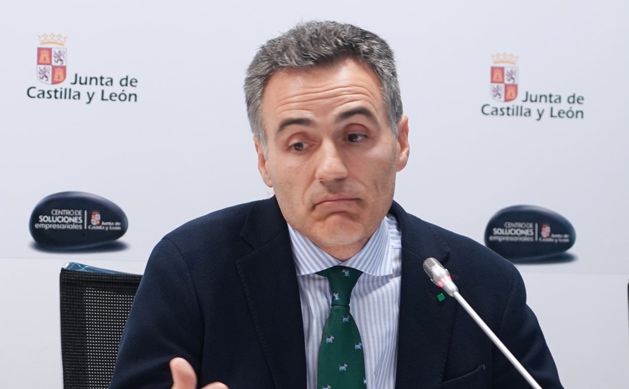 El hasta ahora viceconsejero de Dinamización Industrial y Laboral de Castilla y León, Óscar Villanueva