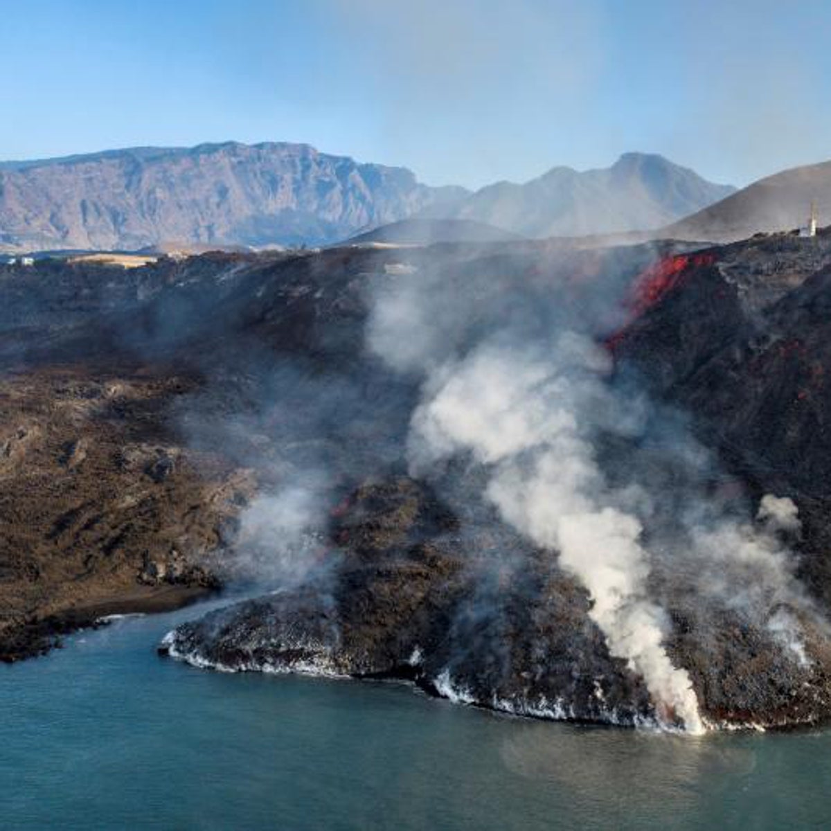 Así ha cambiado la orografía de La Palma tras la erupción volcánica de Cumbre Vieja