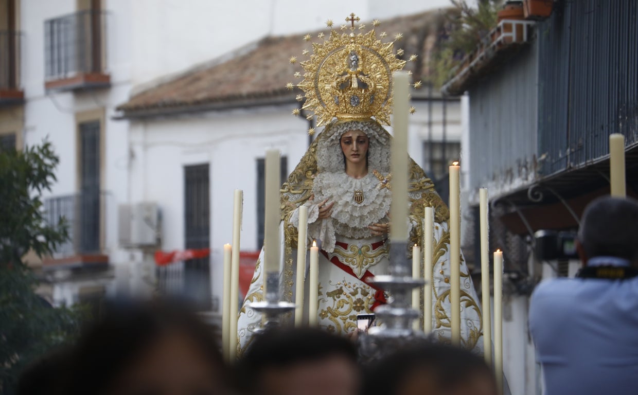 Santa María de la Merced, en el traslado a su sede tras la restauración