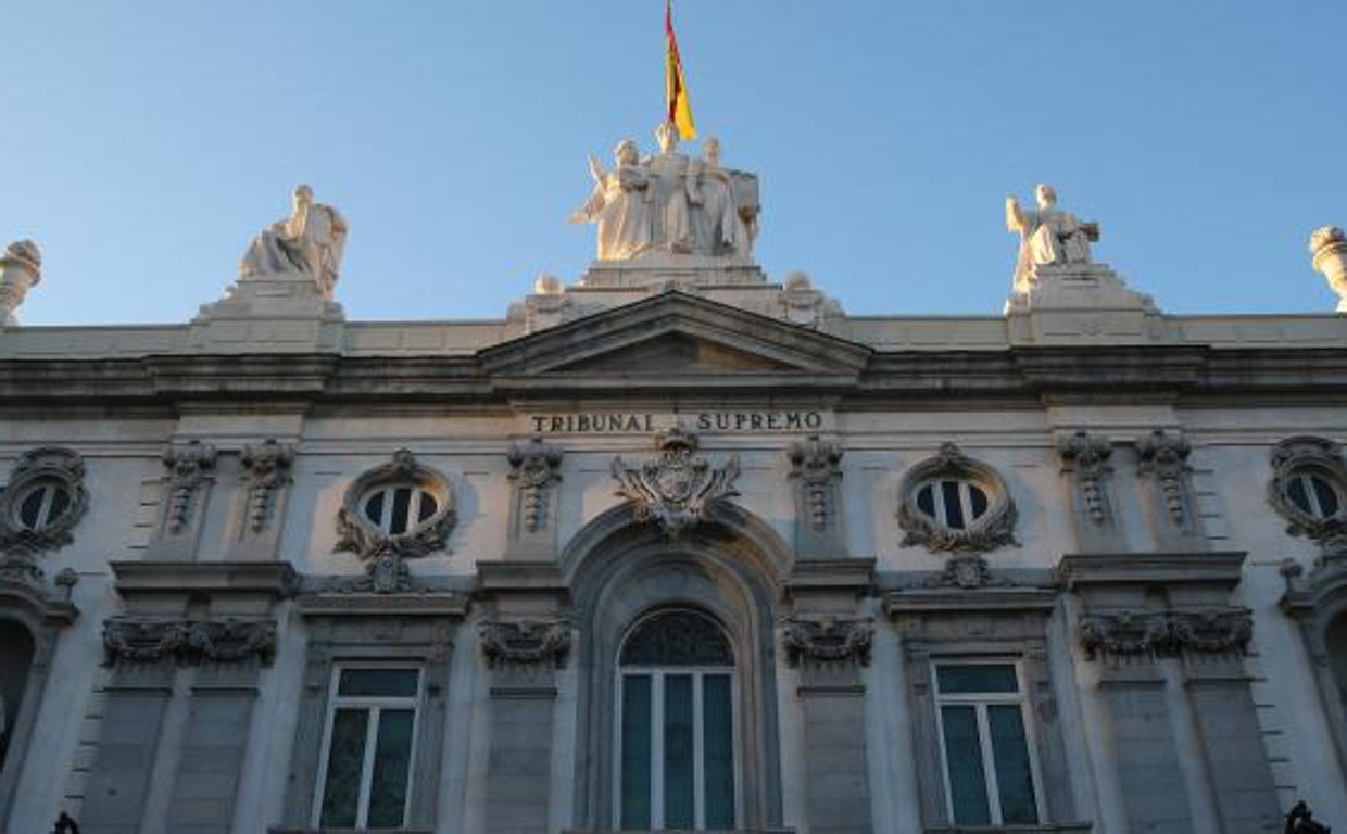 Fachada del Tribunal Supremo