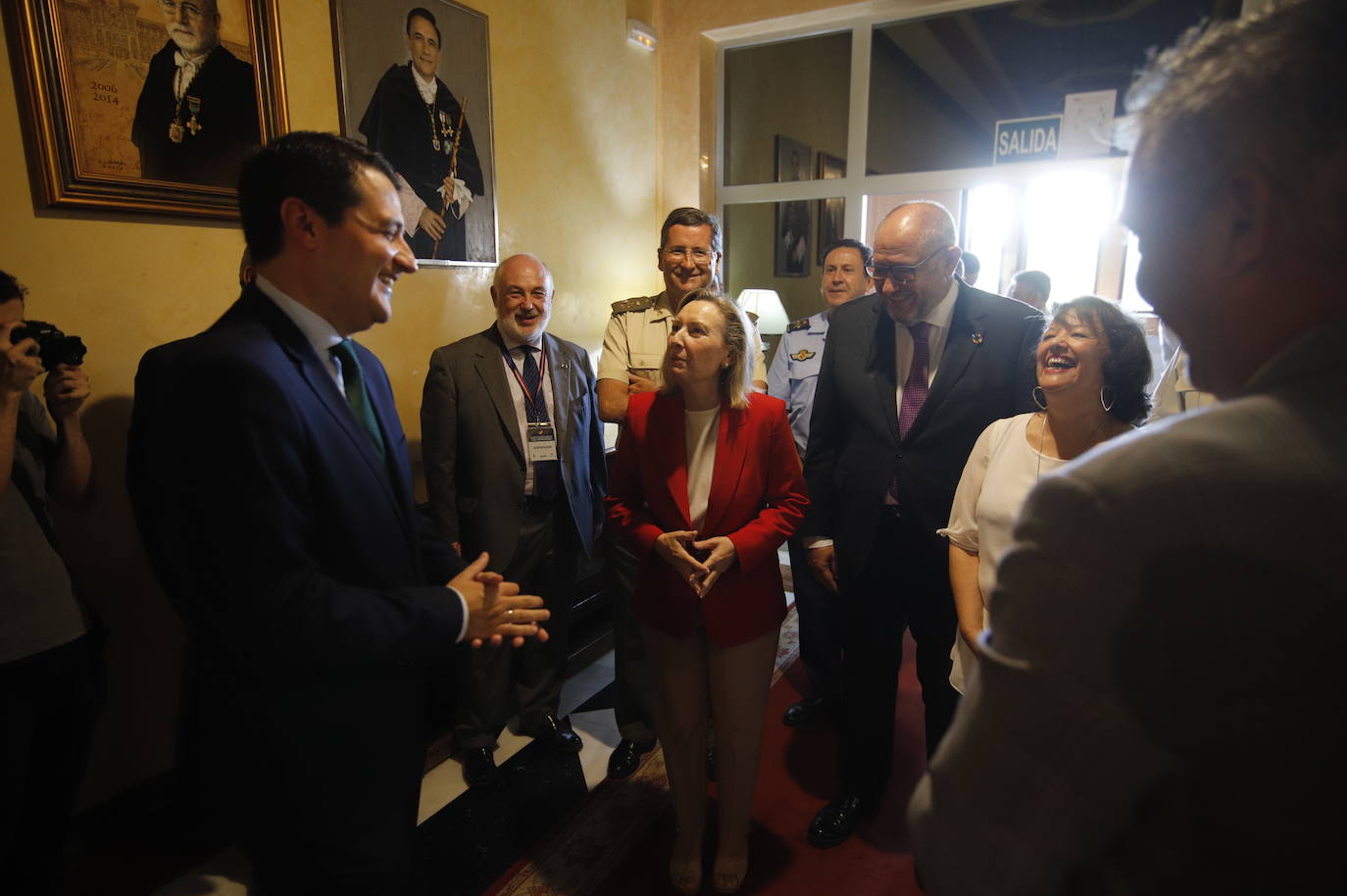 El taller sobre la Base Logística de Córdoba, en imágenes