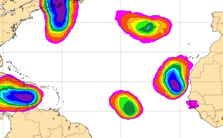 Un ciclón tropical con efectos «impredecibles», podría tocar Canarias en los próximos días