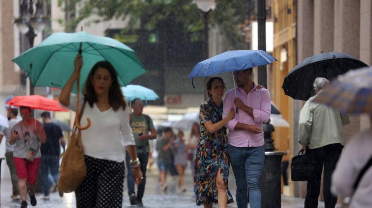 Huelva, Sevilla, Córdoba, Málaga, Jaén y Granada, en alerta amarilla por tormentas