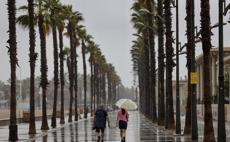 DANA en Valencia: la Aemet activa la alerta por lluvias, tormentas y granizo