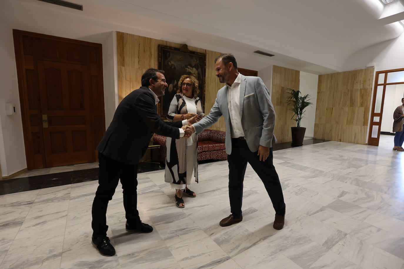 En imágenes, el tenso y polémico Pleno en el Ayuntamiento de Córdoba