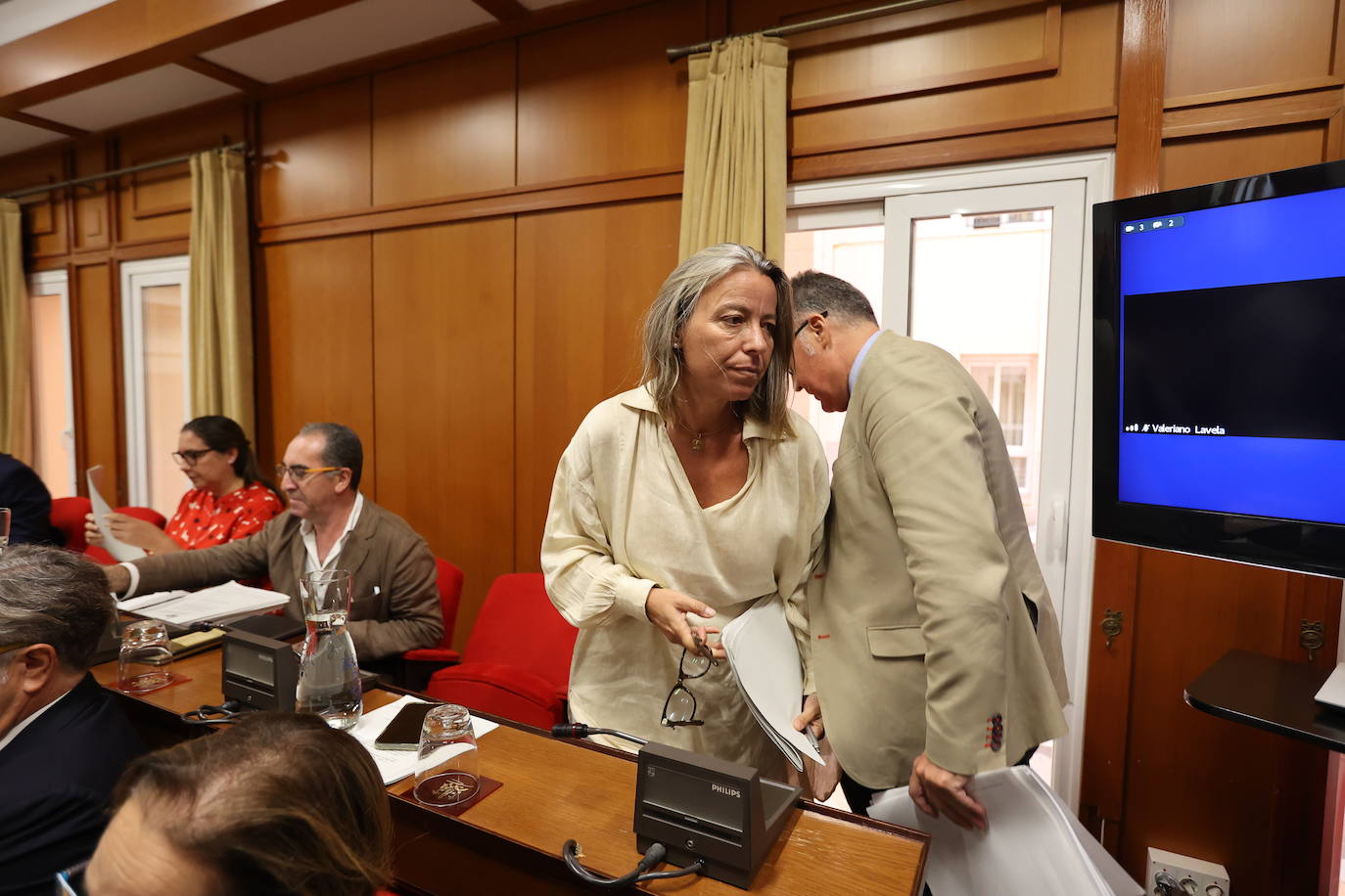 En imágenes, el tenso y polémico Pleno en el Ayuntamiento de Córdoba