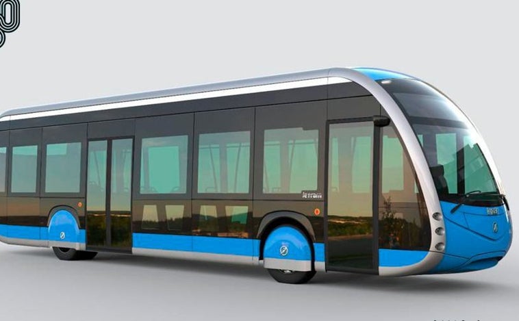 Así funciona 'Busrapid', la lanzadera que unirá el norte de Madrid: eléctrico, con un carril reservado y prioridad semafórica