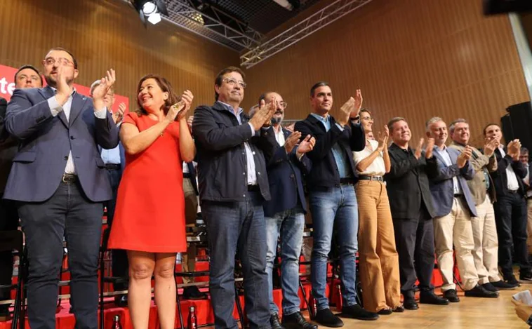Los presidentes del PSOE asumen que su poder peligra: «Será más difícil»