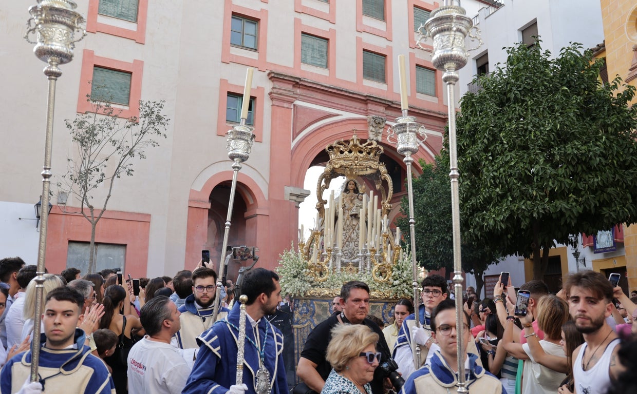 Nuestra Señora del Socorro, nada más salir de su ermita