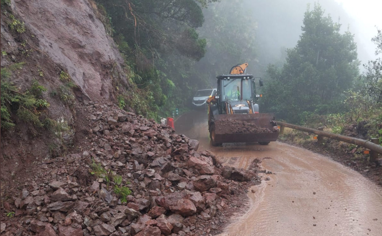 Desprendimiento en Tenerife