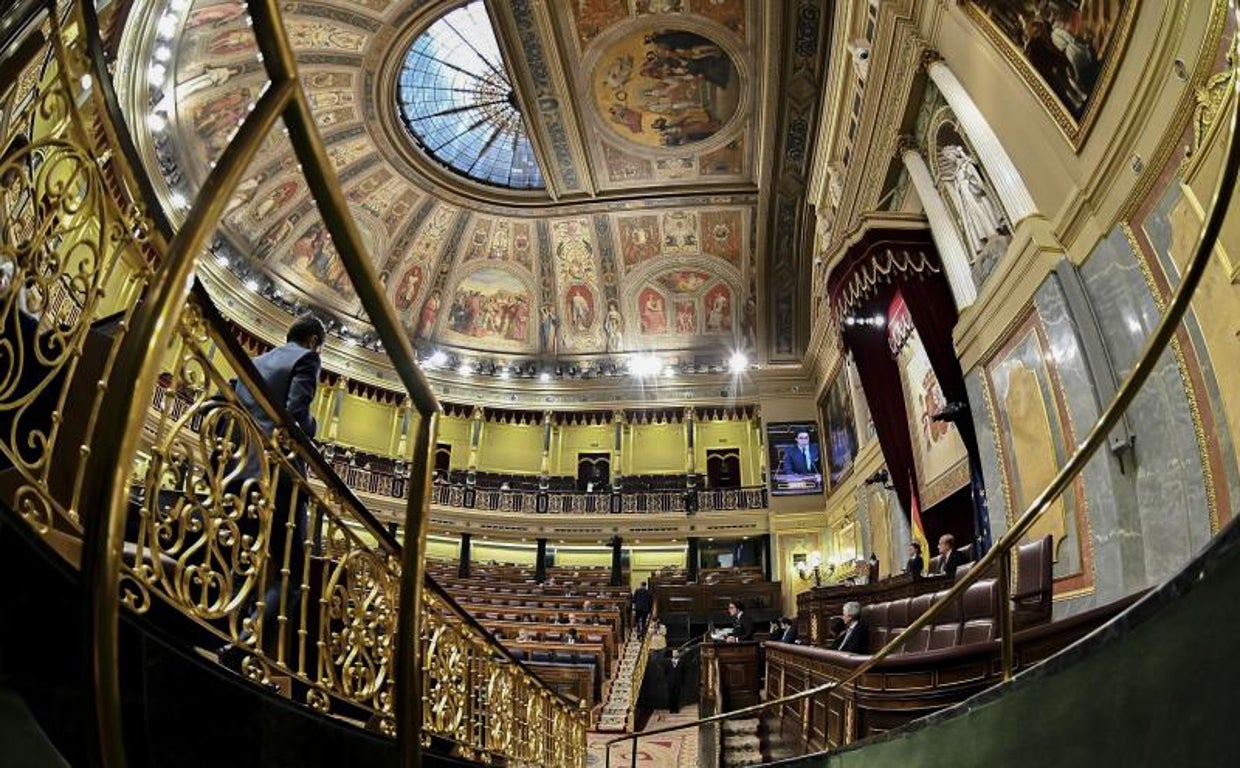 Pleno en el Congreso de los Diputados