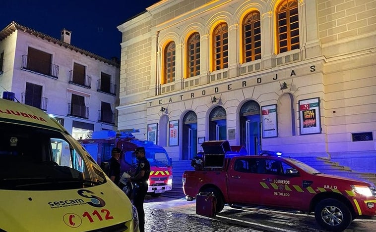 Exitoso simulacro de incendio en el Teatro de Rojas