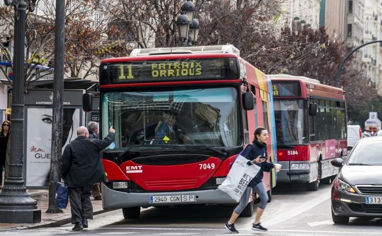 Los autobuses de la EMT de Valencia también serán gratis para menores de treinta años