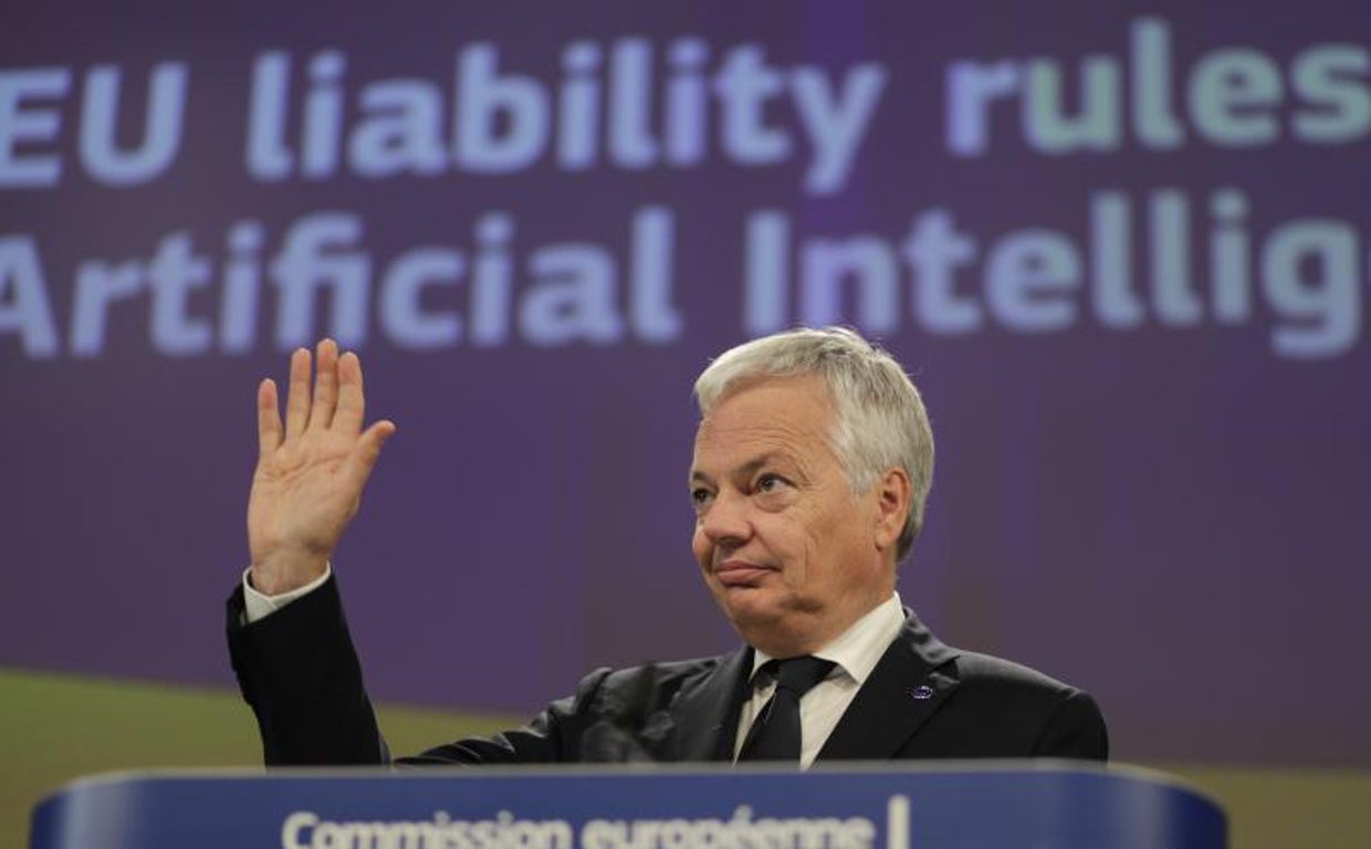 El comisario europeo de Justicia, Didier Reynders